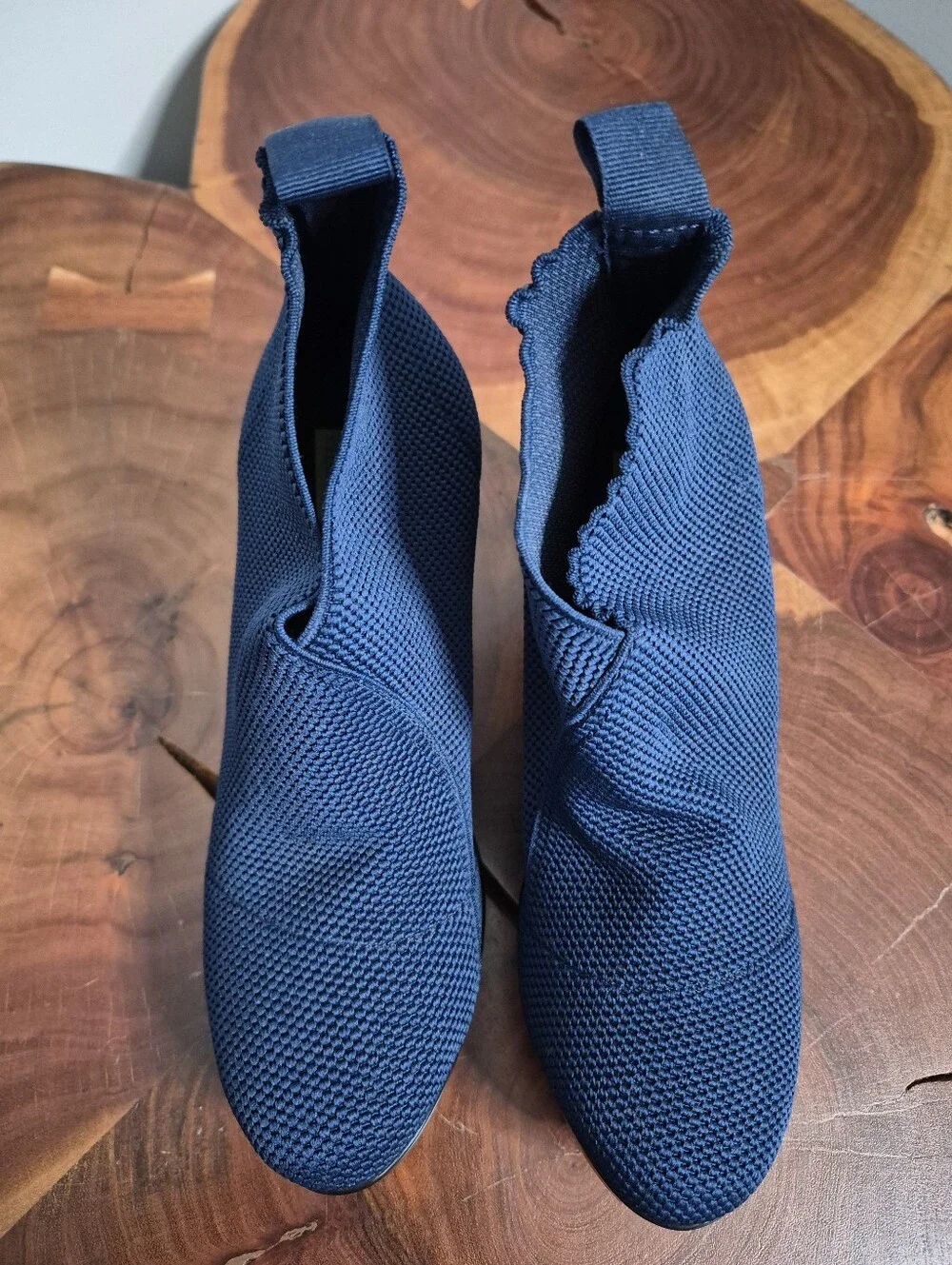 Charleston Shoe Co. Telfair Boot Blue - 7